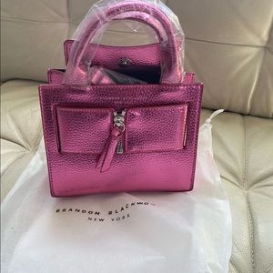 BRANDON BLACKWOOD KUEI BAG | METALLIC PINK